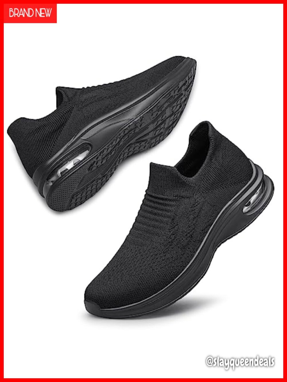 Women's Lightweight Slip On Walking Shoes Breathable Athletic Sneakers